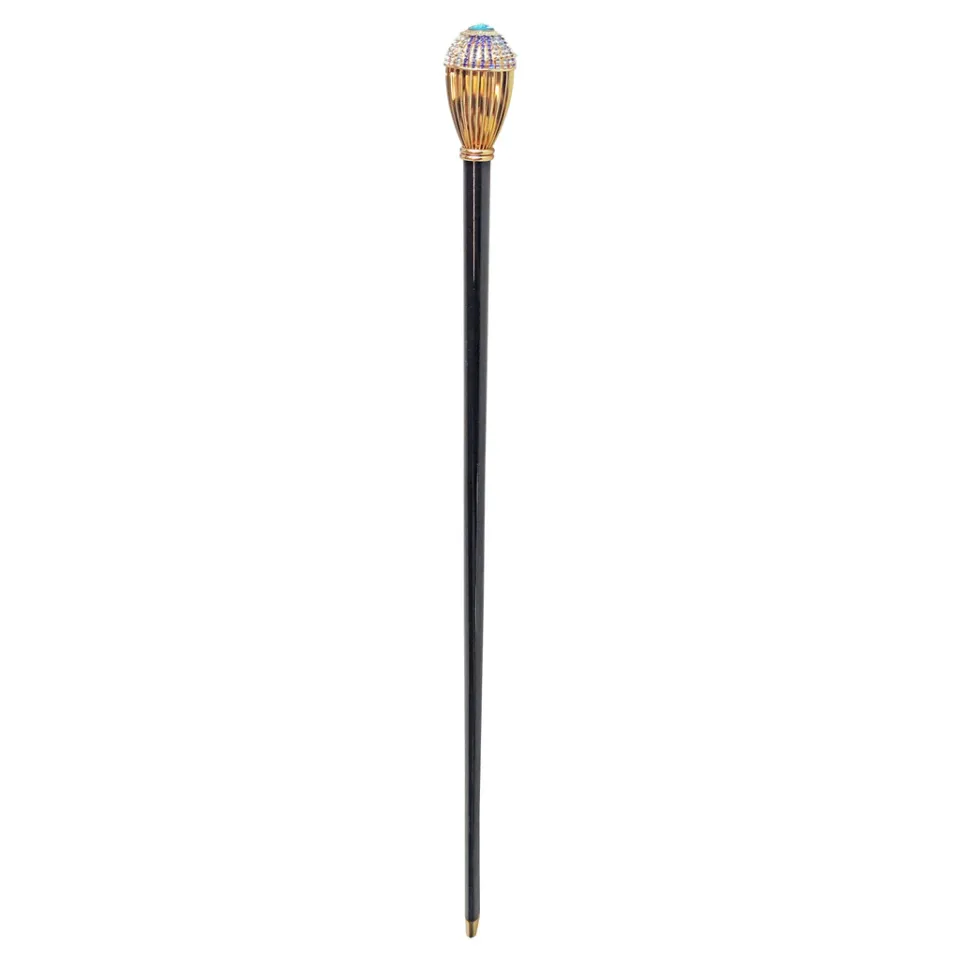 Best Il Marchesato Manico a bosco multicolore - 24k Gold placcato