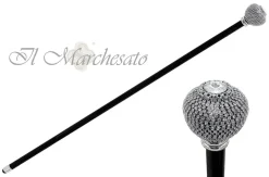 Discount Il Marchesato Manopola tonda brillante con mille cristalli