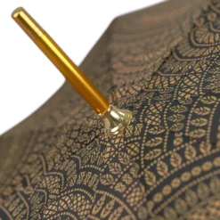 Fashion Il Marchesato Noble Hound: Decorated Umbrella with Gold-Plated Greyhound Handle