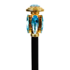 Fashion Il Marchesato Oceanic Elegance: Exclusive Walking stick with Aquamarine Teardrop Cry