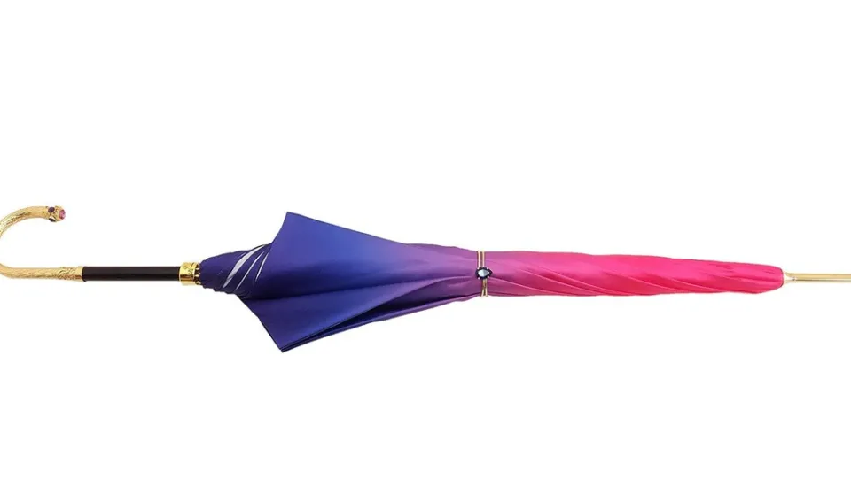 Discount Il Marchesato Ombrello a doppio tessuto luminoso e brillante - made in Italy