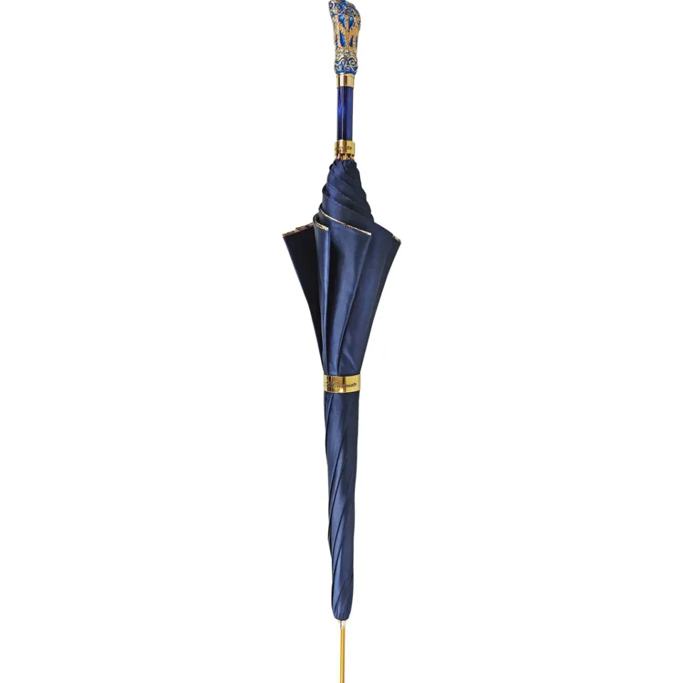 Online Il Marchesato Ombrello azzurro fine ed elegante