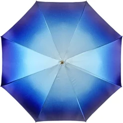 Discount Il Marchesato Ombrello azzurro fine ed elegante