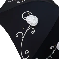 Best Il Marchesato Ombrello Con Doppio Panno E Fiori Ricamati Ombrello Alla Moda