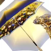 New Il Marchesato Ombrello con impugnatura Rana tempestata di Swarovski