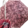 Outlet Il Marchesato Ombrello con rose Rosa e cristalli Swarovski