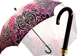 Online Il Marchesato Ombrello da donna classico e luminoso damascato