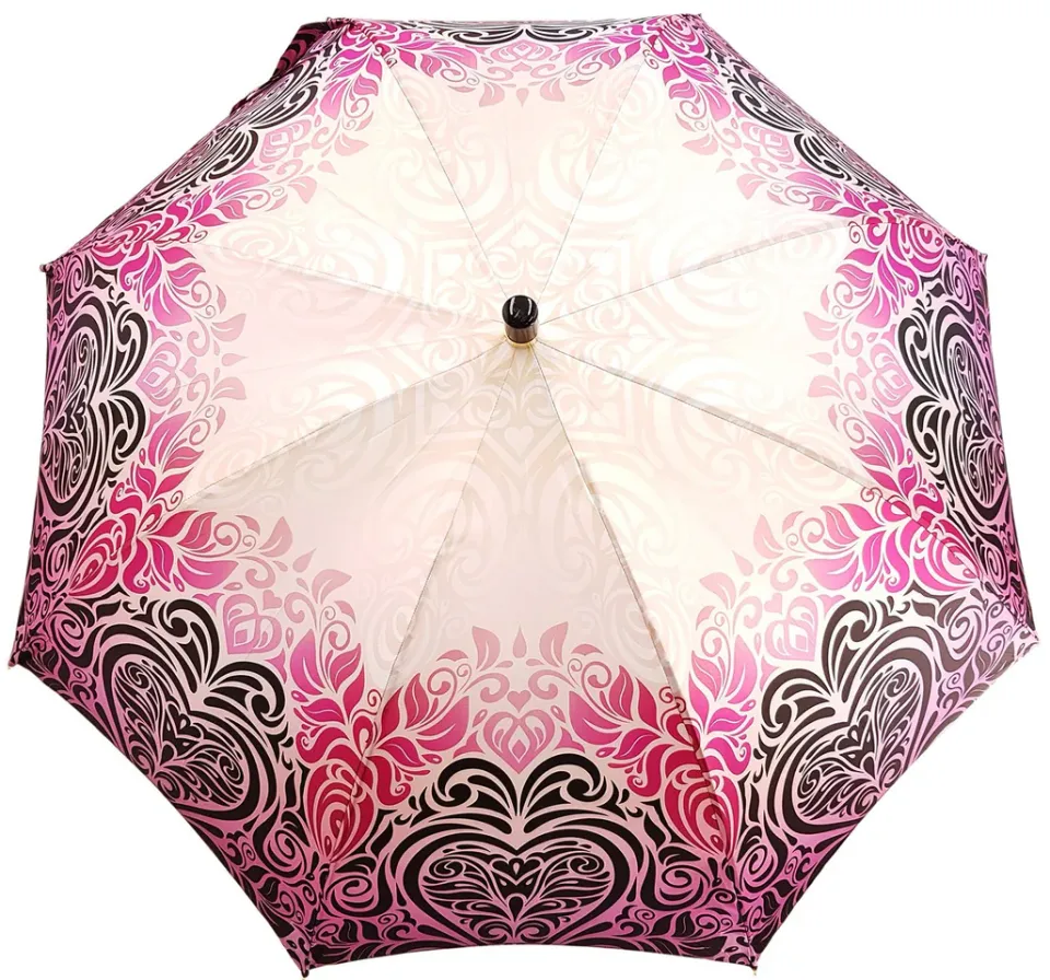 Online Il Marchesato Ombrello da donna classico e luminoso damascato