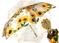 Sale Il Marchesato Ombrello da donna Design esclusivo con girasoli