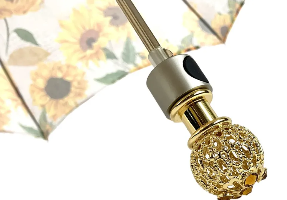 Sale Il Marchesato Ombrello da donna Design esclusivo con girasoli