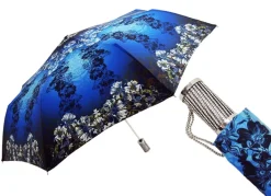 Discount Il Marchesato Ombrello da donna pieghevole con manico tempestato di strass