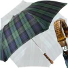 Discount Il Marchesato Ombrello da uomo Scozzese «Blackwatch»