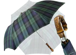 Discount Il Marchesato Ombrello da uomo Scozzese «Blackwatch»