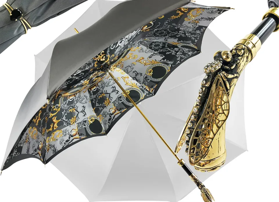 Clearance Il Marchesato Ombrello elegante fatto a mano con libellula