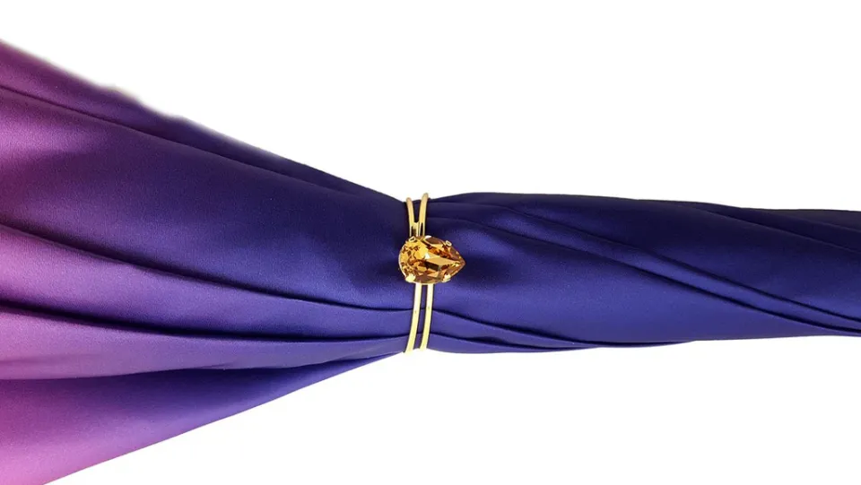 Best Il Marchesato Ombrello estroverso Fuchsia e viola con corone