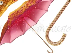Clearance Il Marchesato Ombrello gioiello di lusso fatto a mano in Italia Fantastico ombrello moda cristalli