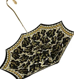 Sale Il Marchesato Ombrello interno elegante con stampa aironi, doppio panno