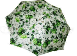 Online Il Marchesato Ombrello mini verde con rose