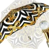 Online Il Marchesato Ombrello pieghevole con cristallo Swarovski