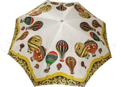 Hot Il Marchesato Ombrello pieghevole da donna con mongolfiere