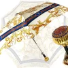 Clearance Il Marchesato Ombrello pieghevole da donna con stampa catene