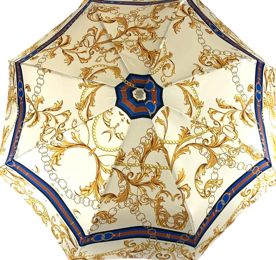 Clearance Il Marchesato Ombrello pieghevole da donna con stampa catene