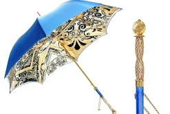 Fashion Il Marchesato Ombrello realizzato a mano con esclusivo disegno Maiolica