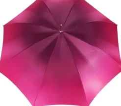 Outlet Il Marchesato Ombrello sfumato fucsia adorabile, nuova esclusiva fiorita il Marchesa