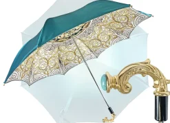 Clearance Il Marchesato Ombrellone da donna meraviglioso, rifinito in raffinata sfumatura turc