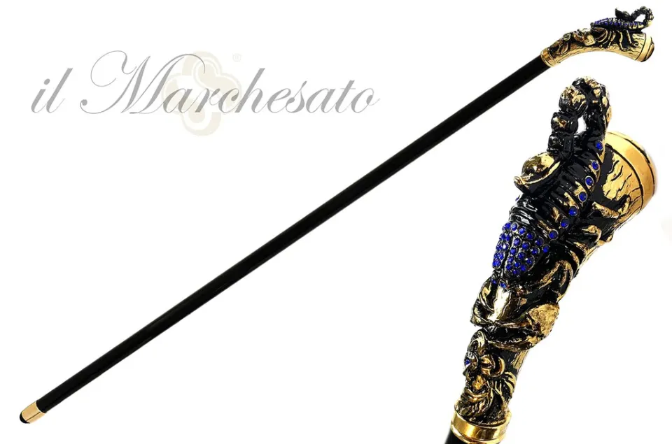 Best Il Marchesato Originale Scorpione con cristalli Zaffiro