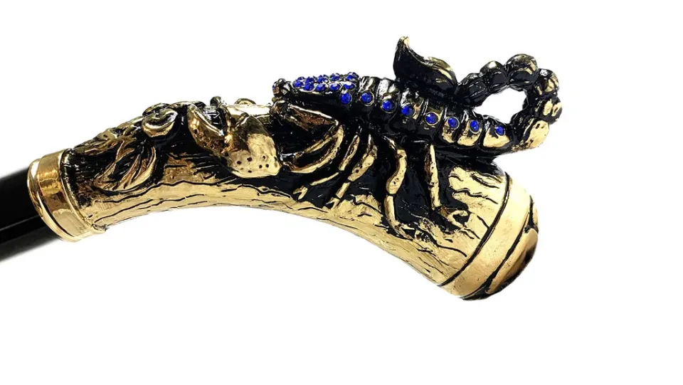Best Il Marchesato Originale Scorpione con cristalli Zaffiro