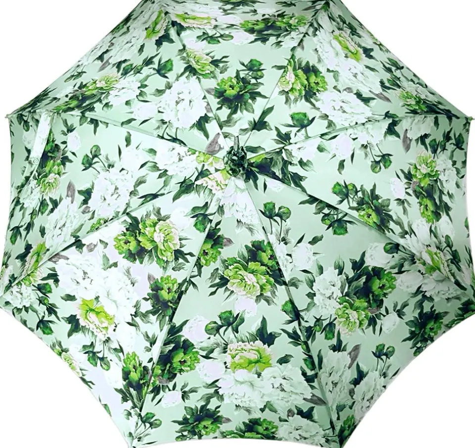 Clearance Il Marchesato Parasole verde floreale