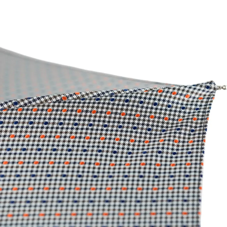 Sale Il Marchesato Polka Dots Jacquard: Foldable Umbrella with Bamboo