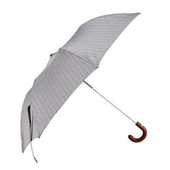 Sale Il Marchesato Polka Dots Jacquard: Foldable Umbrella with Bamboo