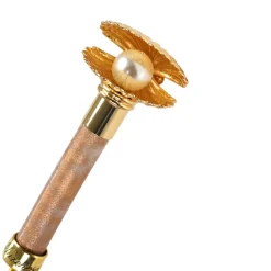 Outlet Il Marchesato Premium Craft Umbrella with Gold-Plated Metal Shell