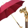 Best Il Marchesato Premium Men's Exclusive Luxury Umbrella with 24K dog handle