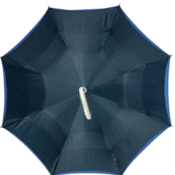Fashion Il Marchesato Royal Blue Umbrella with Shimmering Crystal Accents for Luxurious Styl