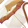 Online Il Marchesato Splendido ombrello color crema con doppio tessuto