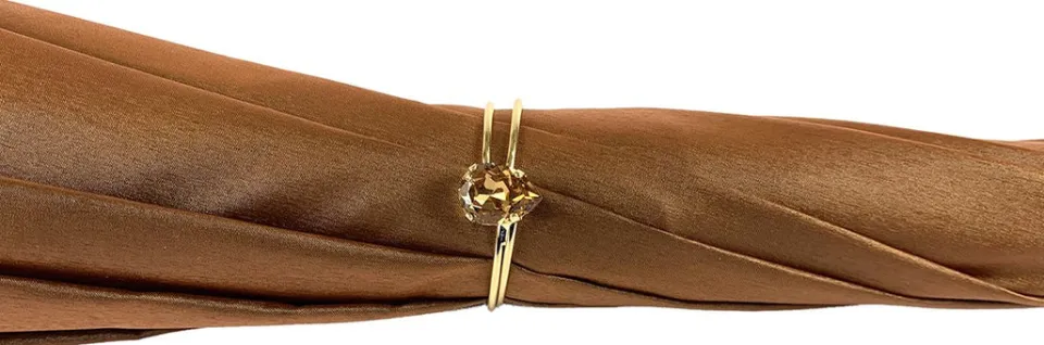 Fashion Il Marchesato Stupendo ombrello in bronzo con catene