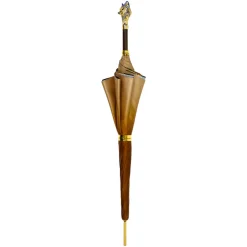 Online Il Marchesato Umbrella with Hand-Painted Golden Wolf