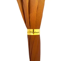 Online Il Marchesato Umbrella with Hand-Painted Golden Wolf
