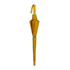 Sale Il Marchesato Umbrella with Painted Canvas Style Fabric - Leather handle