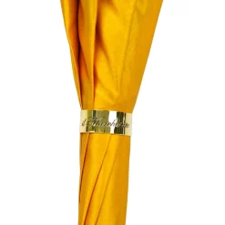 Sale Il Marchesato Umbrella with Painted Canvas Style Fabric - Leather handle