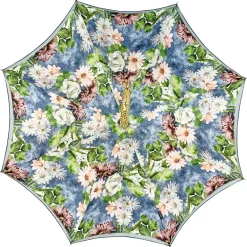 Clearance Il Marchesato Verde gradiente luminoso con design floreale