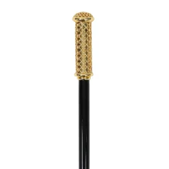 Fashion Il Marchesato Walking Cane - Elegant Gold Filigree Handle
